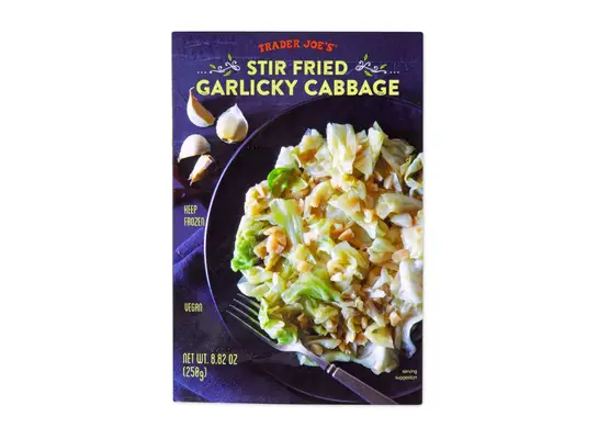 Garlicky Cabbage Trader Joe