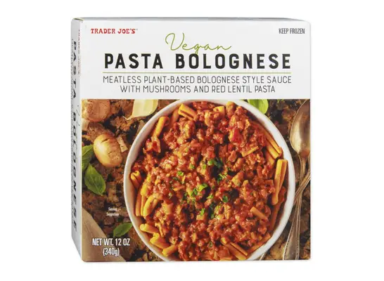 Vegan Pasta Bolognese Trader Joe