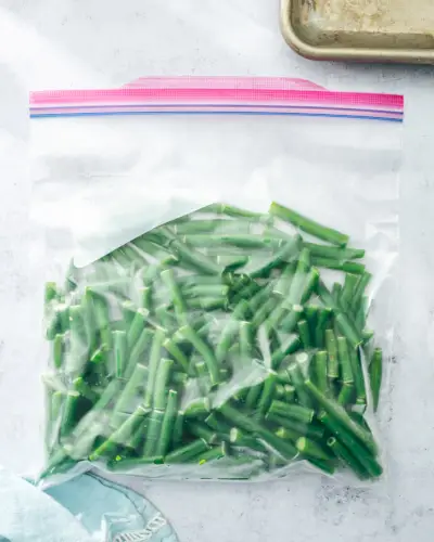 Como congelar feijão verde fresco