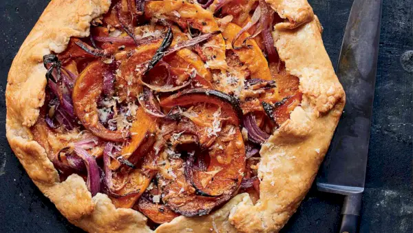 Galette z dynią w curry