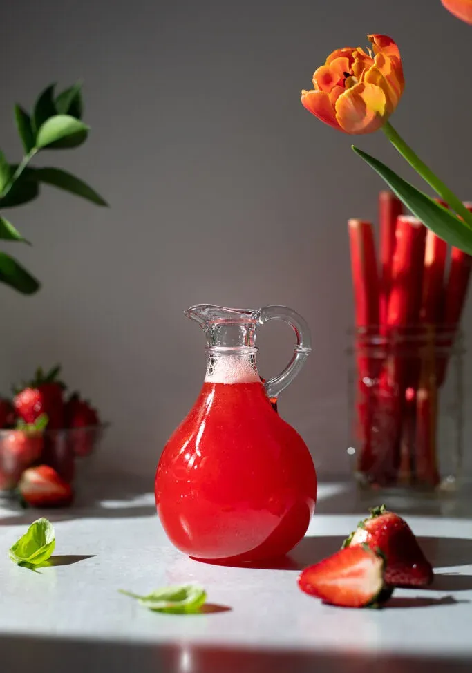 מתכון סירופ ריבס תותים' title=