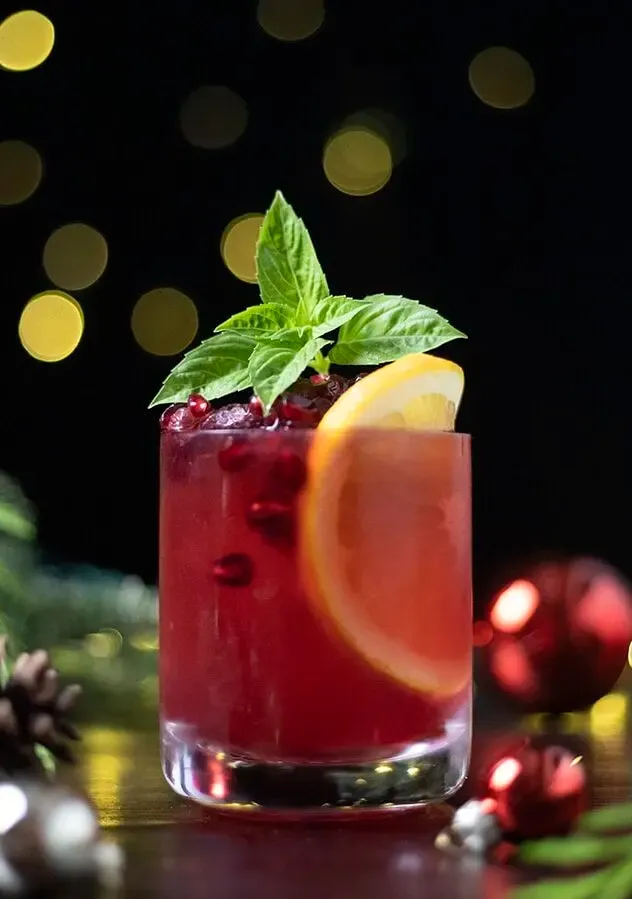 Receta de margarita navideña