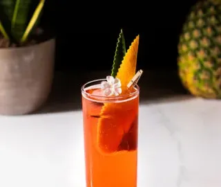 파인애플 캄파리 소다' title=