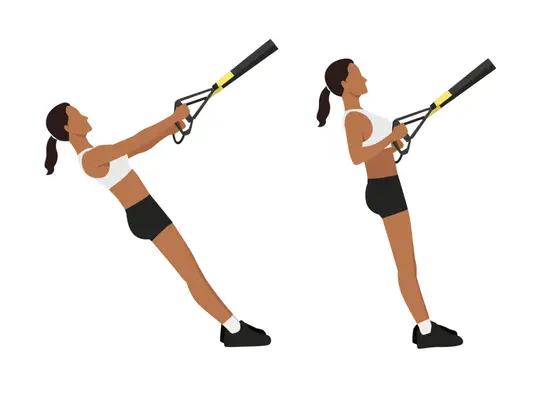 woman Weighted Lunges