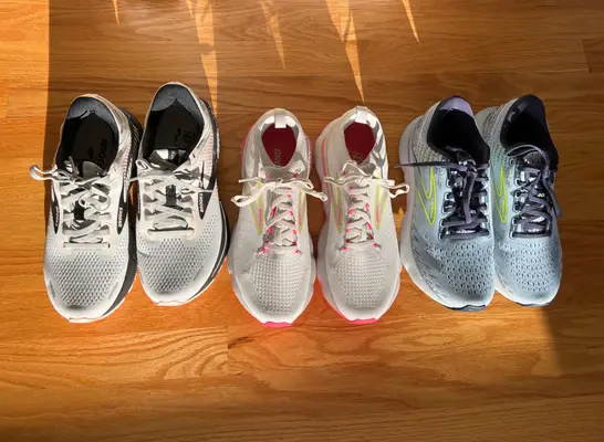 Ho provato 3 paia di scarpe da corsa ruscelli