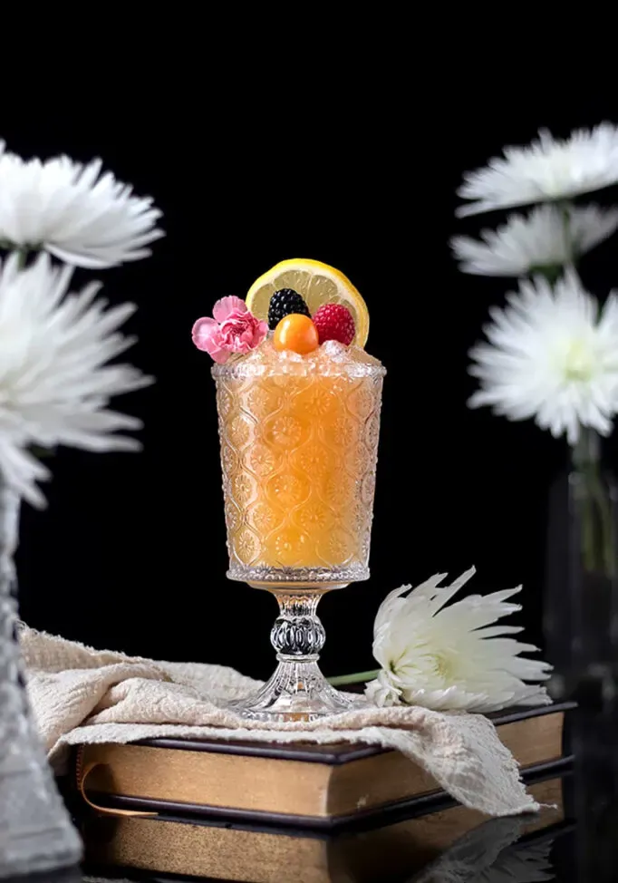 Mocktail Cobbler Earl Grey