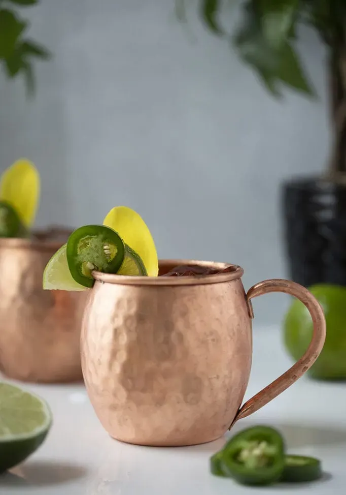 Pikantný recept na mocktail Jalapeno Mule