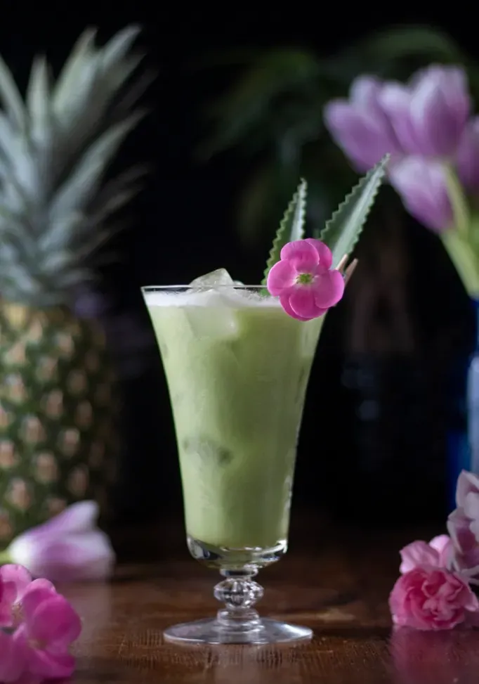 Ananas-Matcha-Getränk (Starbucks Copycat)