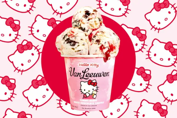Van Leeuwen świętuje 50. rocznicę Hello Kitty nowym smakiem z limitowanej edycji