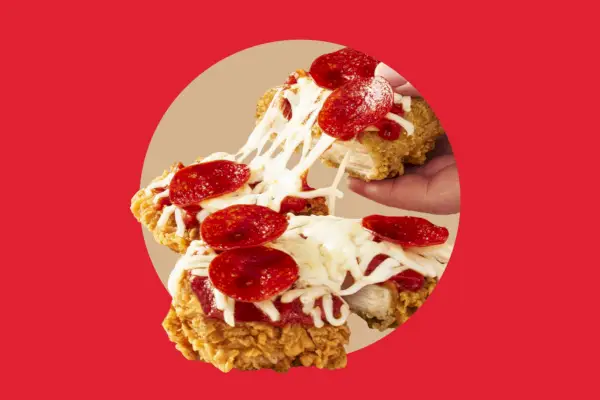 KFC チッツァ：最も話題の新しいハイブリッドチキンピザについて知っておくべきこと