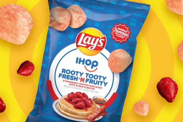 Rooty Tooty Fresh 'N Fruity di IHOP x Lay è disponibile solo in 1 negozio di alimentari per un periodo limitato