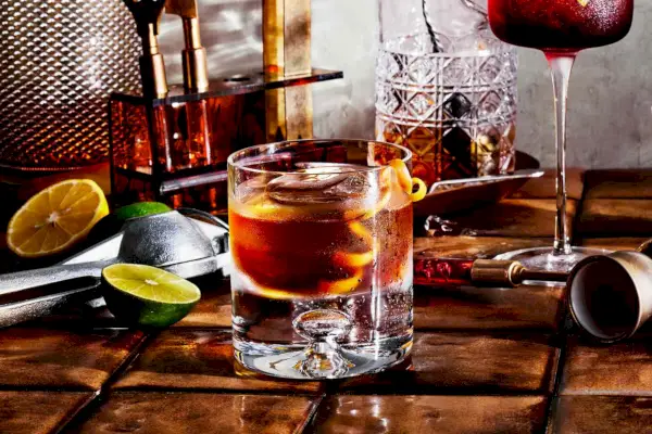 Coquetel de Rum e Laranja