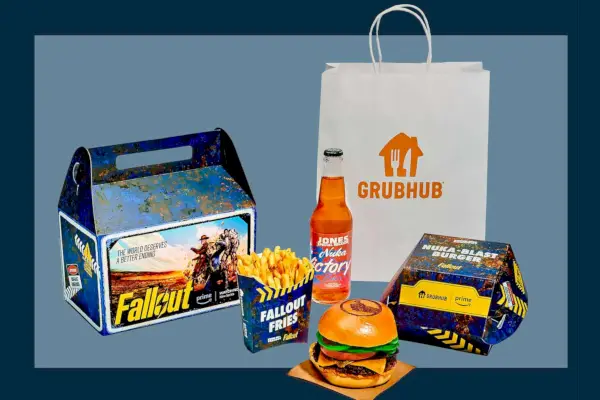Grubhub מציג לראשונה 'פצצה על לחמנייה' עבור בכורה של 'Fallout' של אמזון פריים