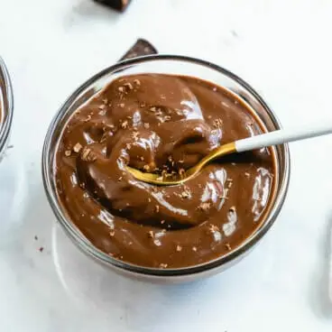 Budino al cioccolato vegano