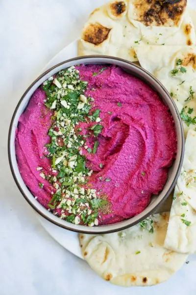 Rote-Bete-Rezepte (Rüben-Hummus)