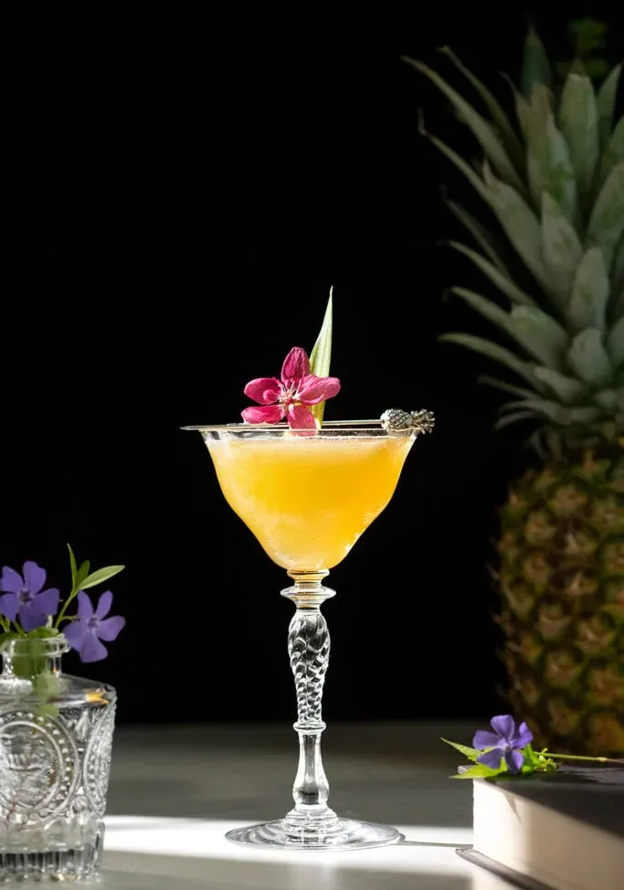 Sciroppo semplice veloce di ananas' title=