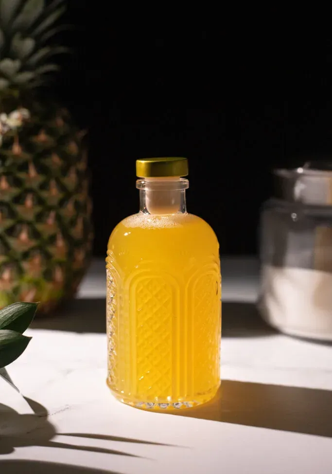 Sciroppo semplice veloce di ananas