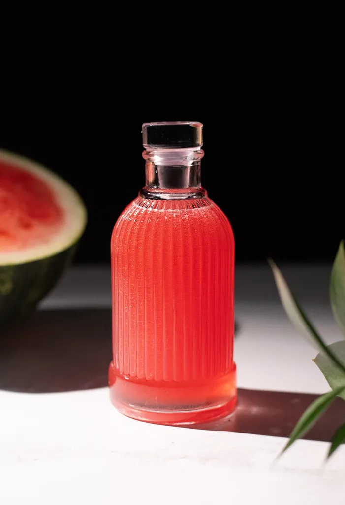 Rezept für Wassermelonensirup (für Getränke, Desserts und mehr)