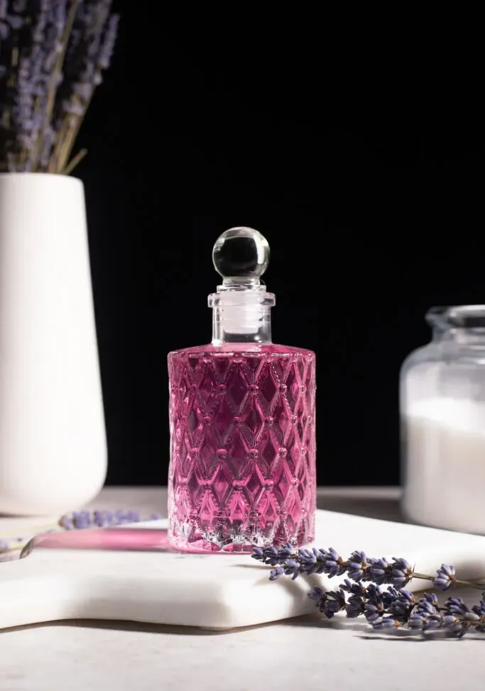 Receita de xarope simples de lavanda