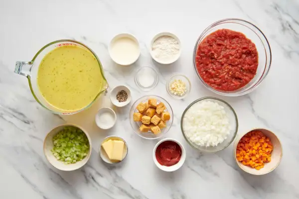 Recept na bisque z pečených paradajok