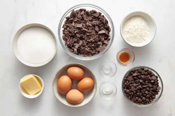 Biscuits brownies au chocolat