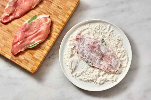 Hühnchen-Saltimbocca