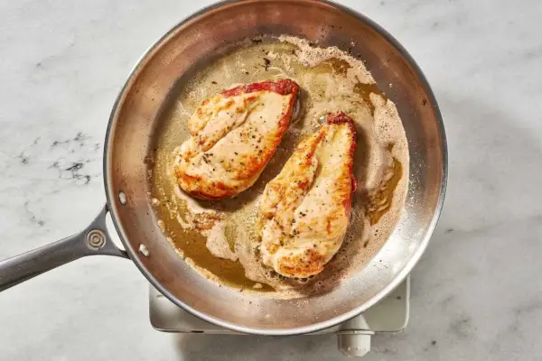 Hühnchen-Saltimbocca