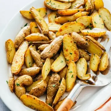 Batatas assadas rapidamente