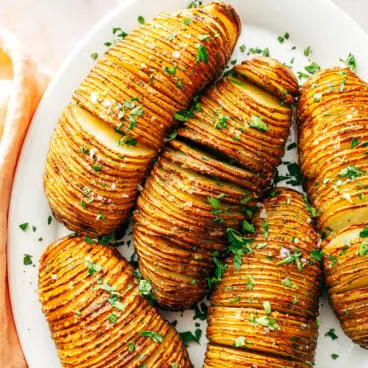 Receita de batata Hasselback