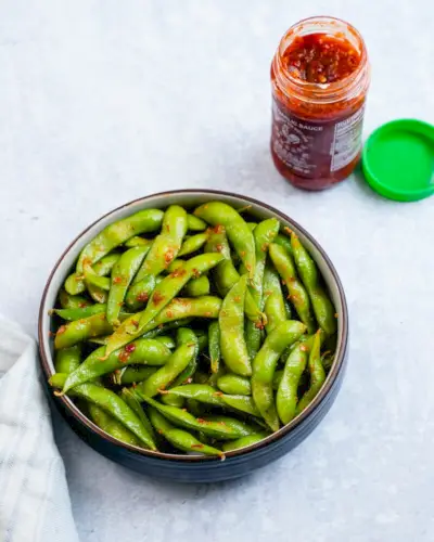 Edamame picante