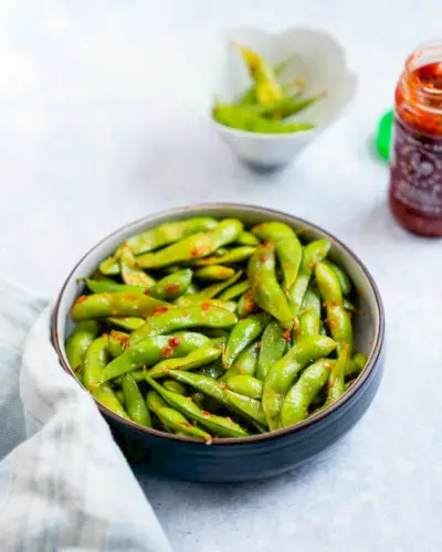 Edamame picante