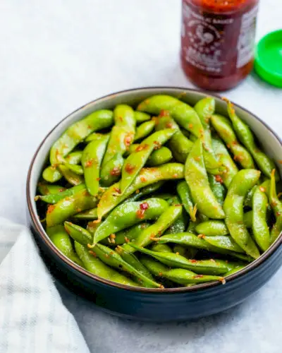 Edamame picante