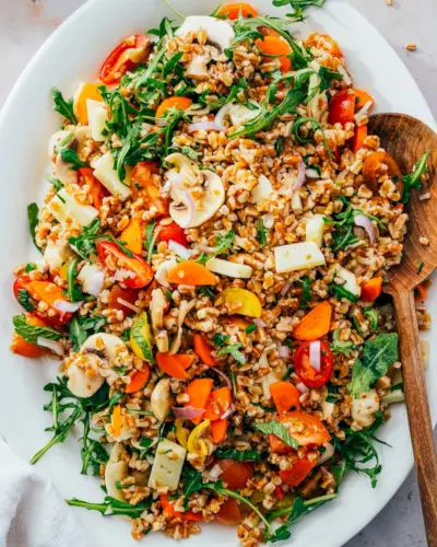 Salada Fácil de Grãos