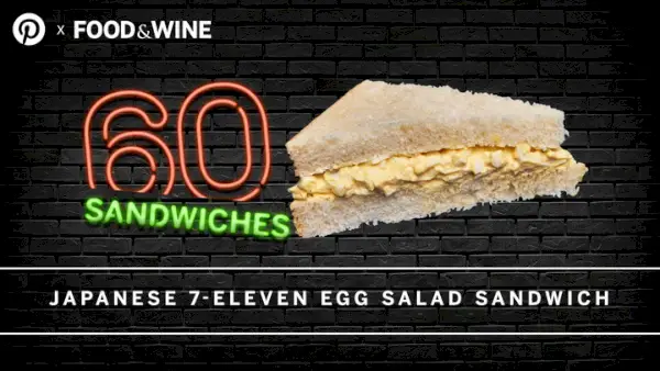 Sandwich japonais à la salade aux œufs 7 Eleven