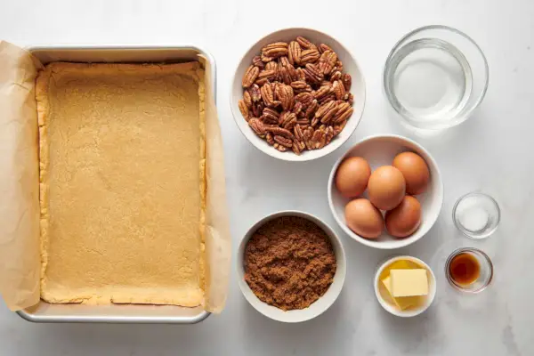 Barres à tarte aux pacanes