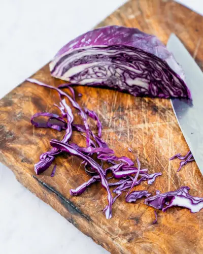 Salade de chou rouge