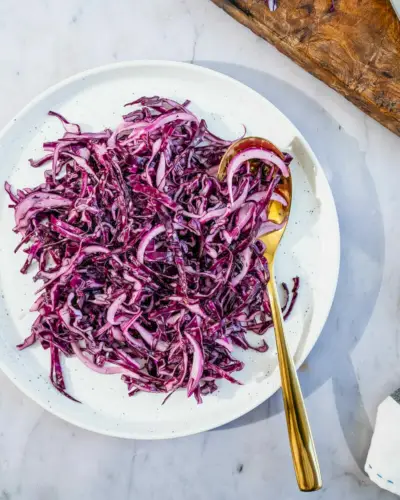 Salade de chou rouge