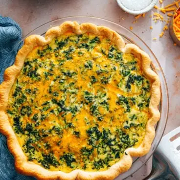 Spinat-Quiche
