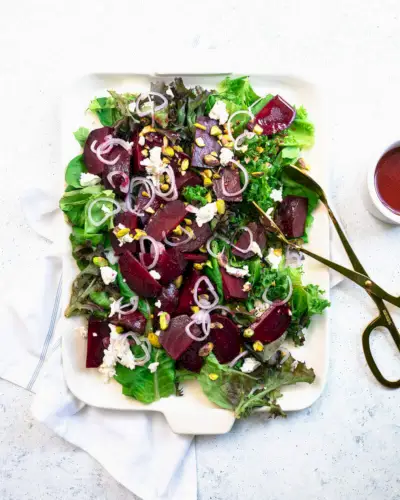 Gerösteter Rübensalat