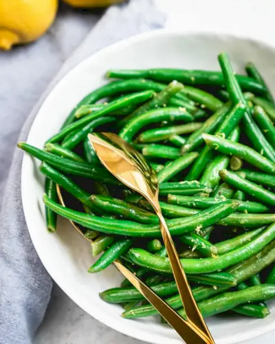 Haricots verts instantanés en pot