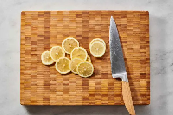 셰프가 있는 도마