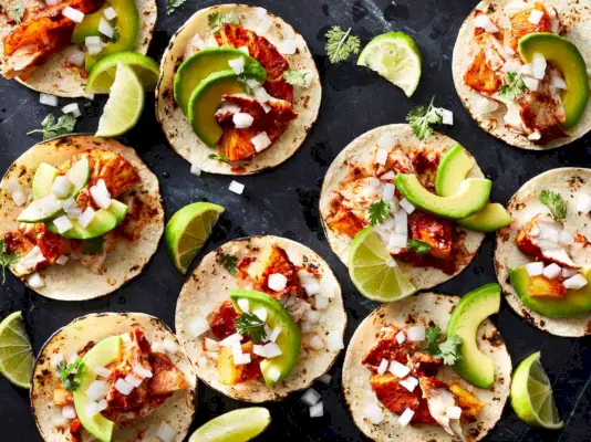 Al Pastor Fisch-Tacos