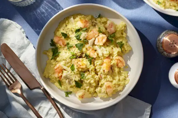Risotto Cremoso Ai Frutti Di Mare
