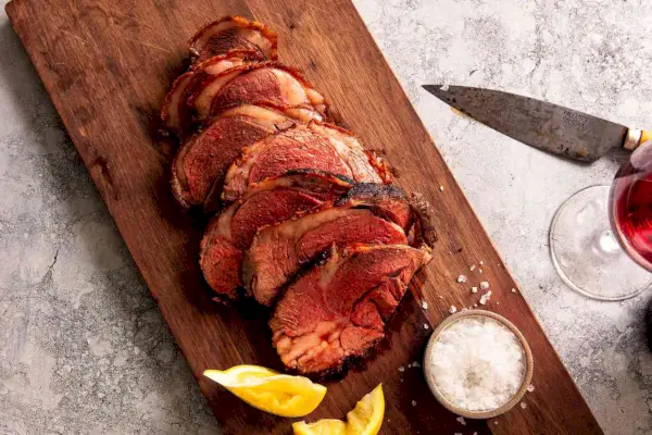 Arrosto di controfiletto di agnello