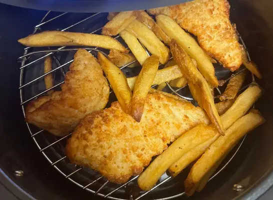 Skúsil som vzduchovú fritézu prvýkrát - už je to, čo som miloval
