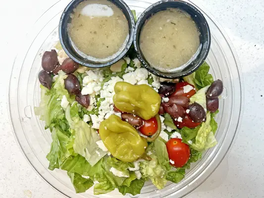 panera greek salad