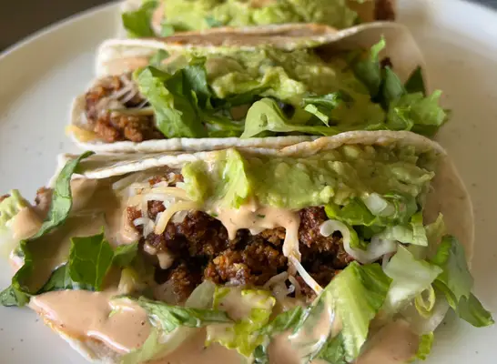 Najlepsze tacos szybkich przekąsek, w tym