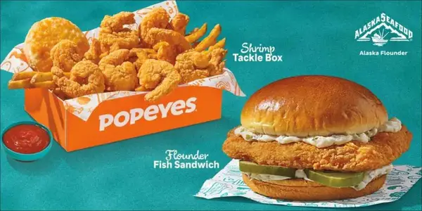 Popeyes acaba de traer de vuelta su popular sándwich de pescado