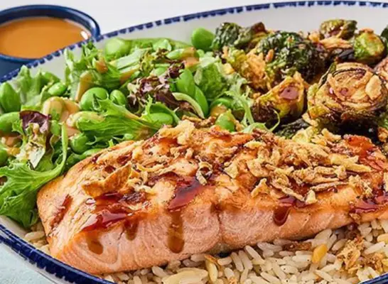 Soy Salmon Bowl