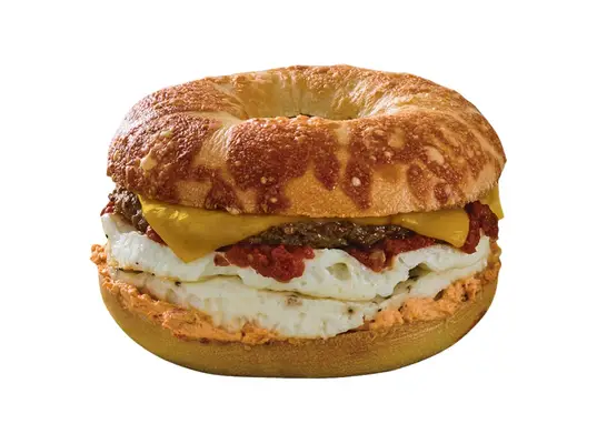 Einstein breakfast sandwich